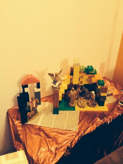 presepe di lego