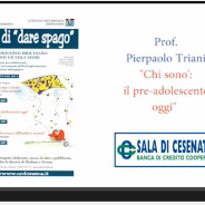 Su Youtube, i Video dell’incontro con il prof. Triani sui pre adolescenti!